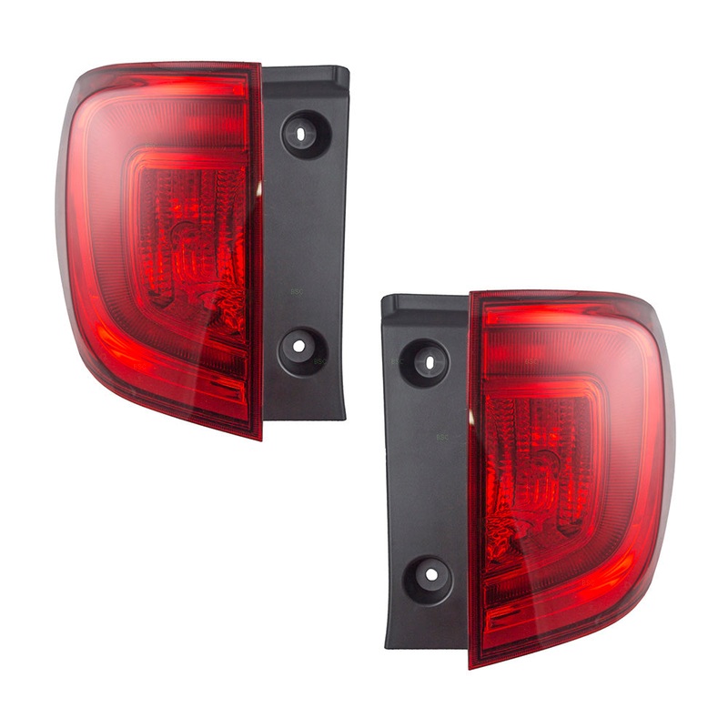 2016-2018 Honda Pilot Tail Light Assembly Body Mounted Set LH+RH 2022-2023 Honda Passport Elite/EX-L