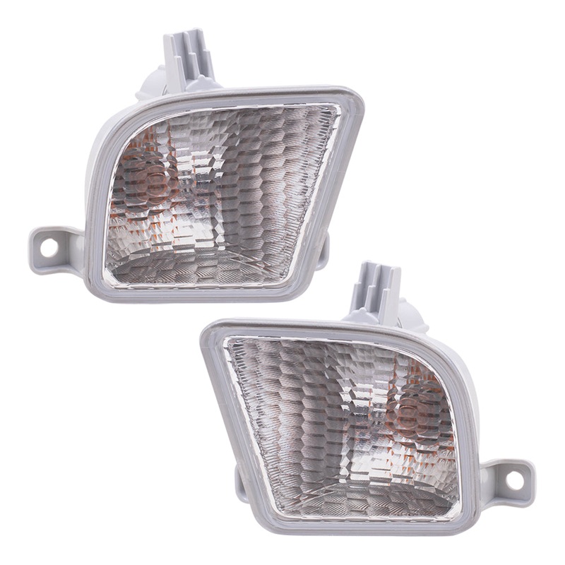 Brock Aftermarket Replacement Part Driver & Passenger Side Turn Signal Light Assemblies Set Compatible with 2018-2020 Honda Odyssey EXCEPT LX