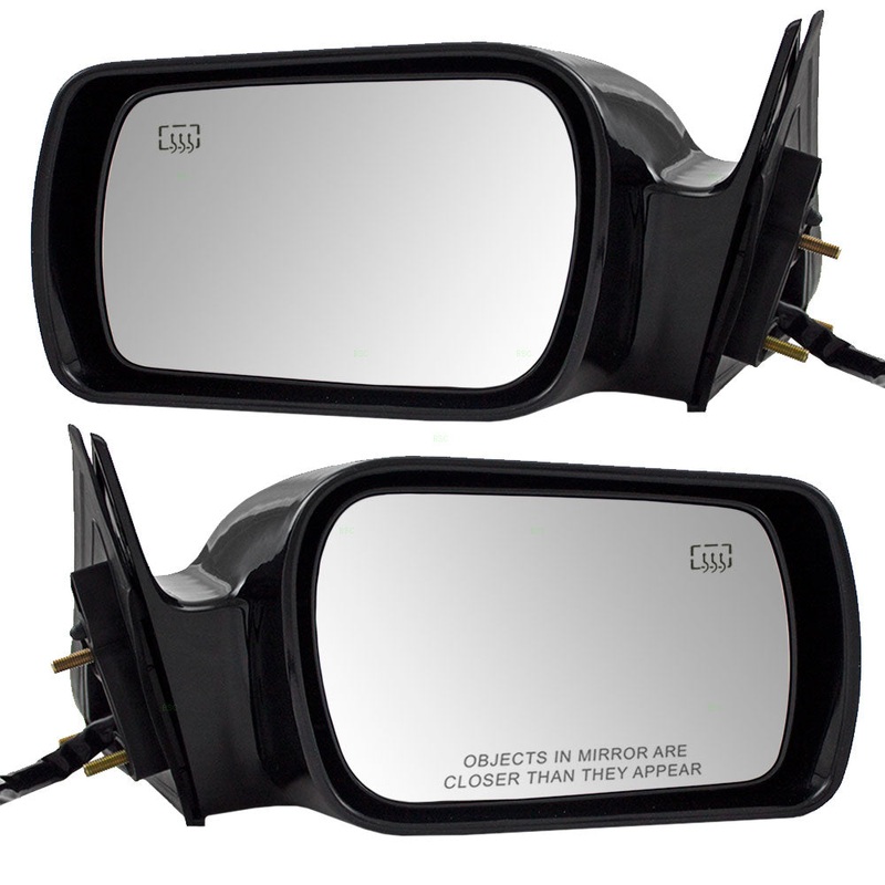 Brock Replacement Driver and Passenger Power Side View Mirrors Heated Memory Compatible with 00-04 Avalon 87940AC030C0 87910AC031C0