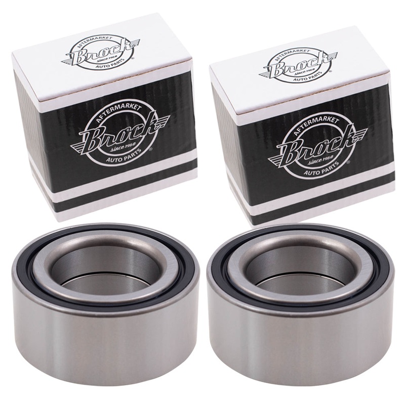 Brock Replacement Pair Front Wheel Bearings Compatible with 2008-2012 Accord 2010-2011 Accord Crosstour