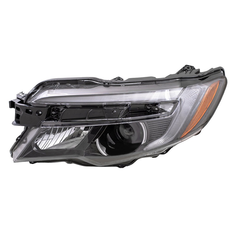 Brock Replacement Driver Halogen Combination Headlight Compatible with 2016-2020 Pilot 2017-2019 Ridegline