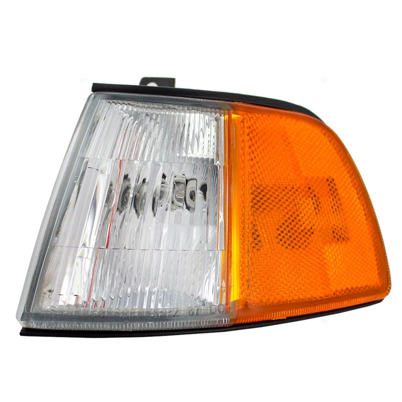 Brock Replacement Drivers Park Signal Side Marker Light Lamp Compatible with 90-91 Civic 34350-SH3-A11