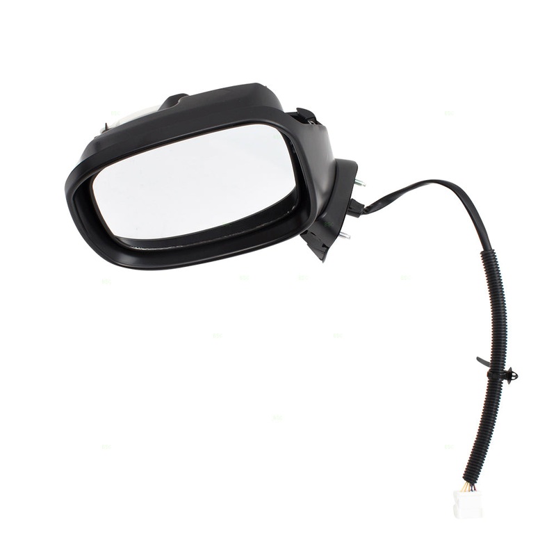 Brock Replacement Drivers Power Side View Mirror Heated w/ Signal Left Compatible with 12-13 Civic Hybrid 76258TR2306 76258TT1306