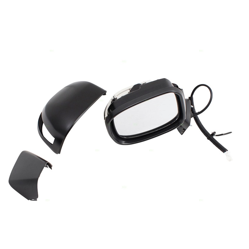 Brock Replacement Drivers Power Side View Mirror w/ Signal Left Compatible with 12-13 Civic Hybrid 76258TR2305 76258TT1305