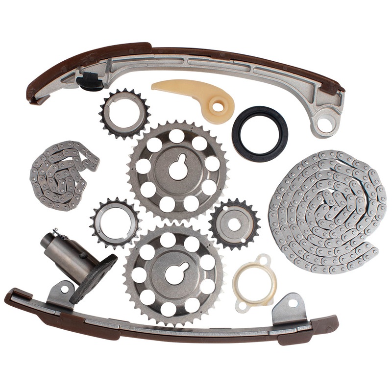 Brock Replacement Engine Timing Chain Kit Compatible with 05-14 Tacoma Pickup Truck 2010 4Runner 2.7L 1350675050 1354075030 1355975040