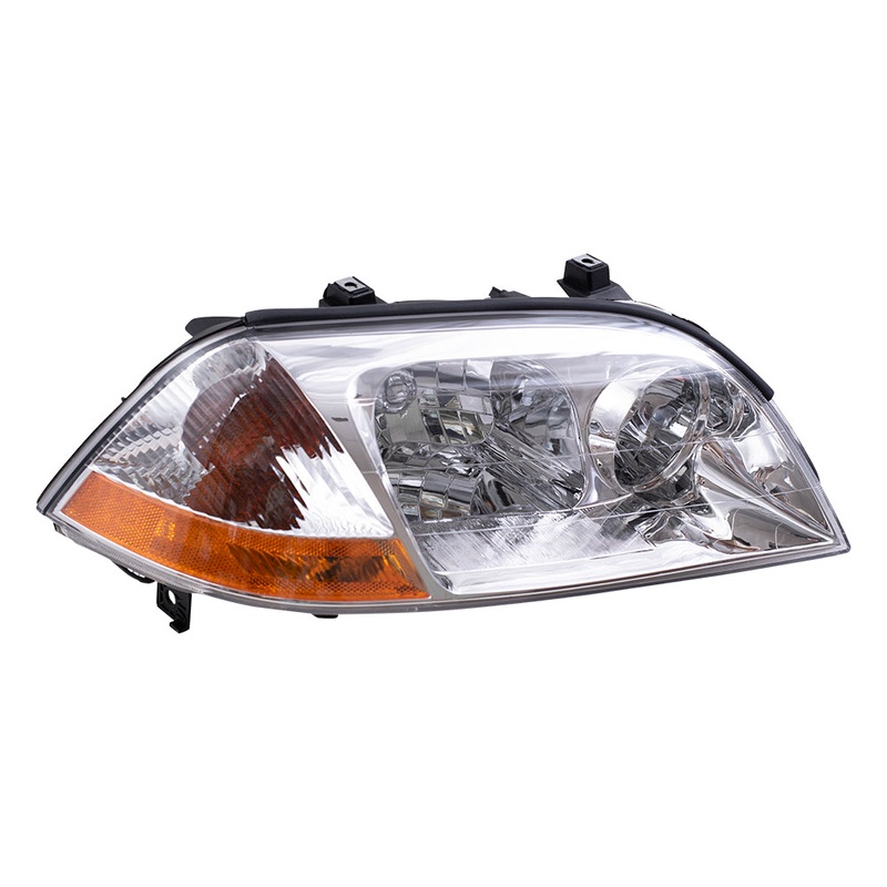 Brock Replacement Passengers Headlight Headlamp Compatible with MDX 33101S3VA01