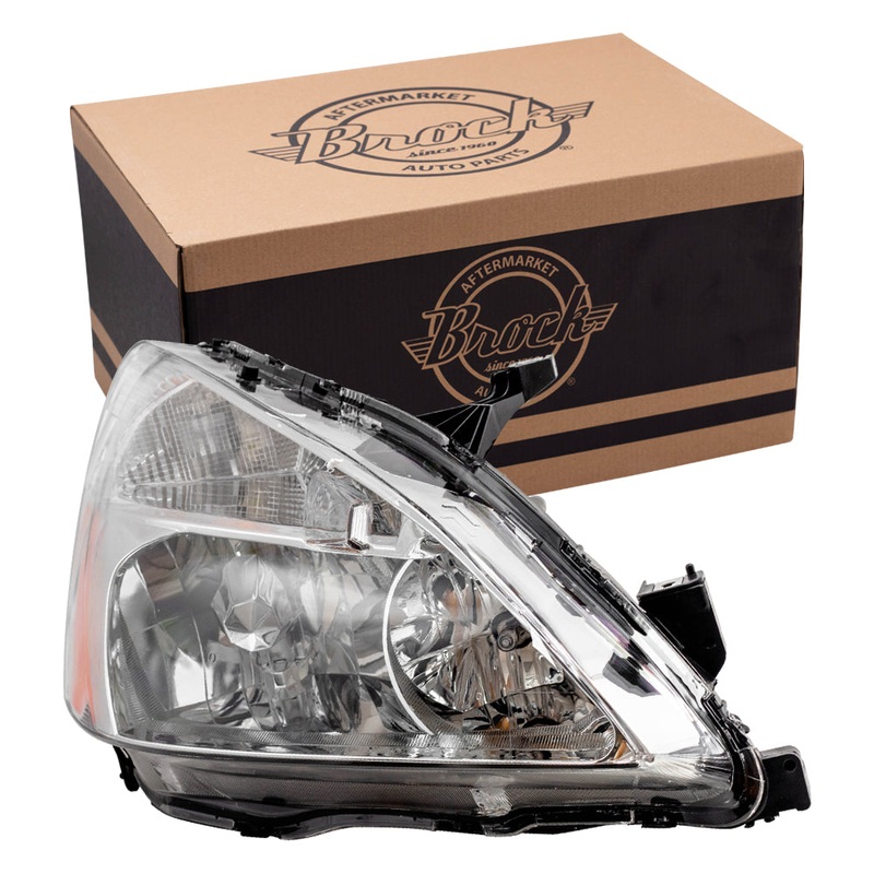 Fits Honda Accord 03-07 Passengers Headlight Headlamp Lens Assembly 33101SDAA01