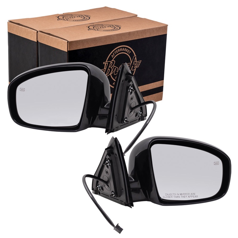 Brock Pair Set Power Folding Side View Mirrors Heated for 14-15 QX60 & Hybrid 13 JX35 replaces 963023JA9A 963743JA0E 963013JA9A 963733JA0E