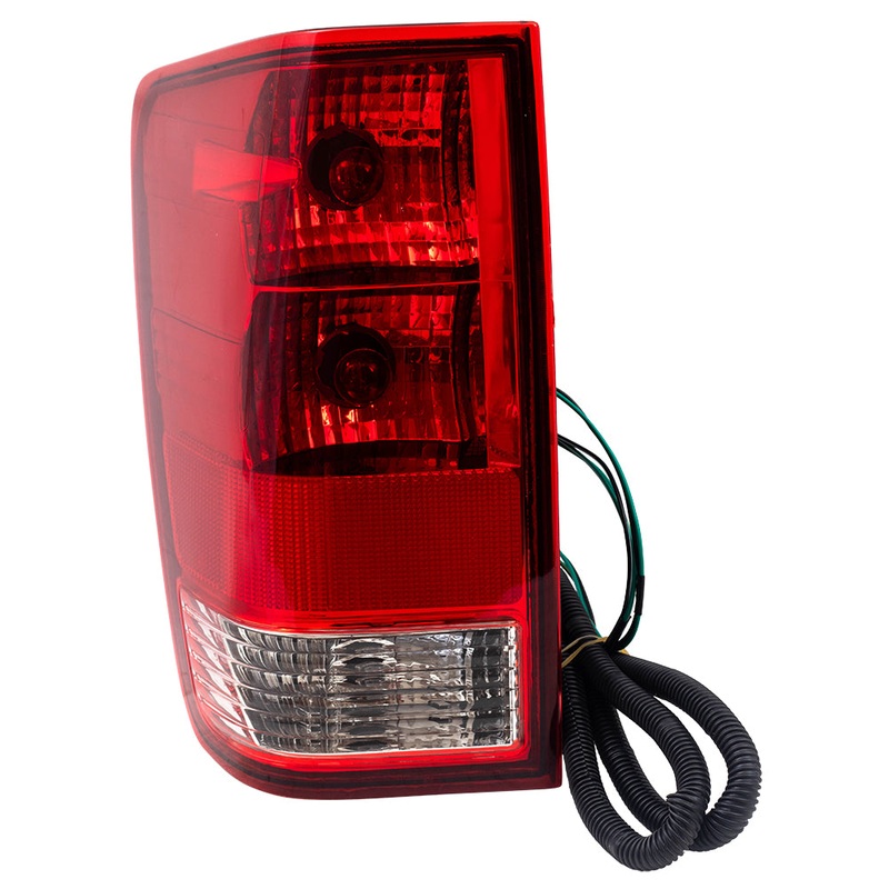 Brock Replacement Drivers Taillight Tail Lamp Compatible with 2004-2015 Titan Pickup Truck 265557S227 NI2800161