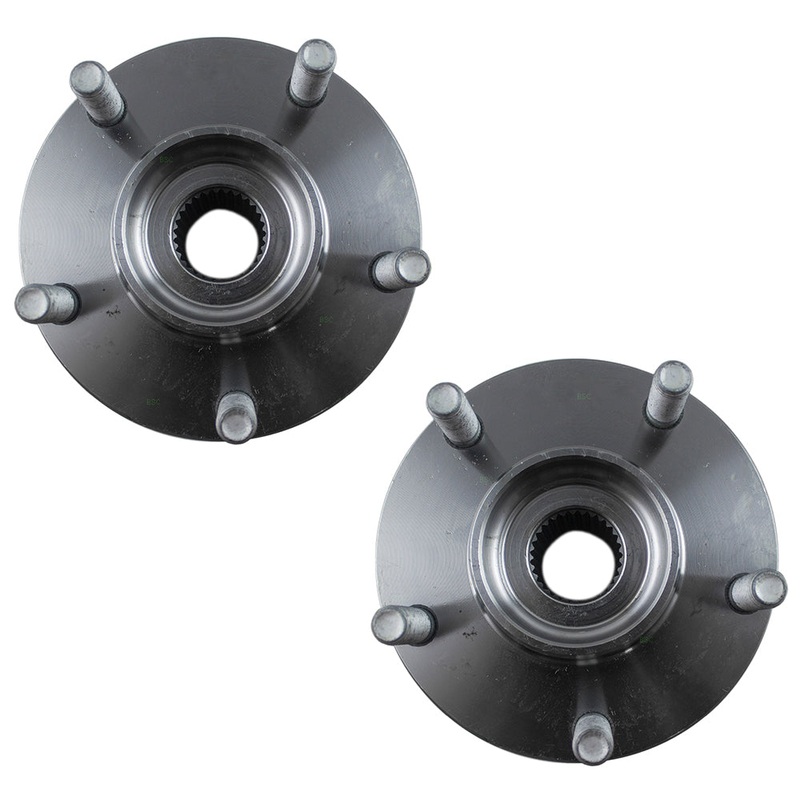 Brock Replacement Pair Set Front Wheel Hub & Bearing Repair Kits Compatible with 00-01 I30 02-04 I35 02-06 Altima 00-08 Maxima 40210-3Z000 HA590600K