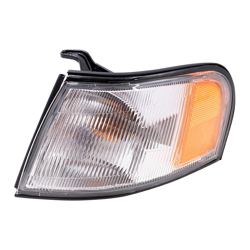 Brock Replacement Drivers Park Signal Corner Marker Light Lamp Lens Compatible with 95-99 Sentra 26120-1M325