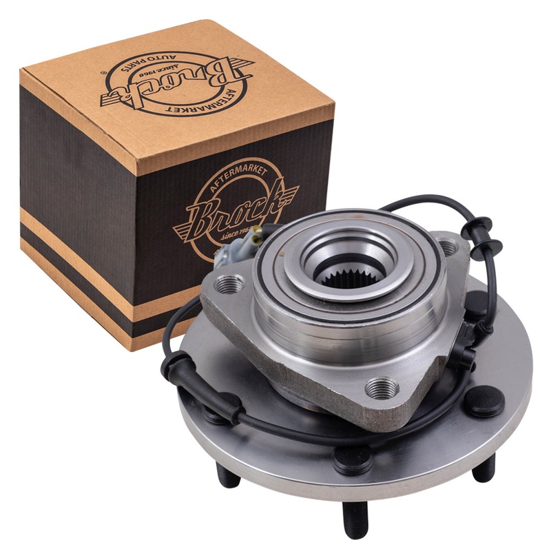 Brock Replacement Front Hub & Bearing Assembly Compatible with 2008-2012 Armada
