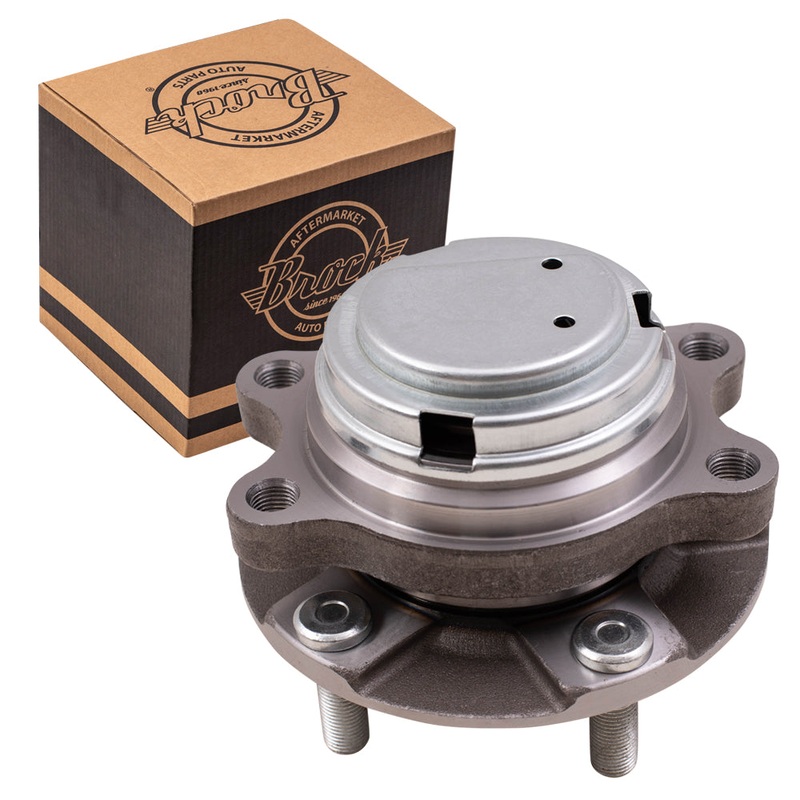 Brock Replacement Front Hub & Wheel Bearing Assembly Compatible with 2008-2013 G37 Coupe Sedan with Rear-Wheel Drive