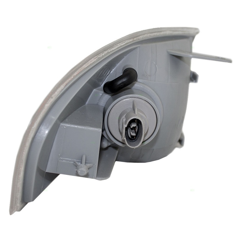Brock Replacement Drivers Signal Side Marker Light Lamp Compatible with 00-02 626 GG2A-51-070B