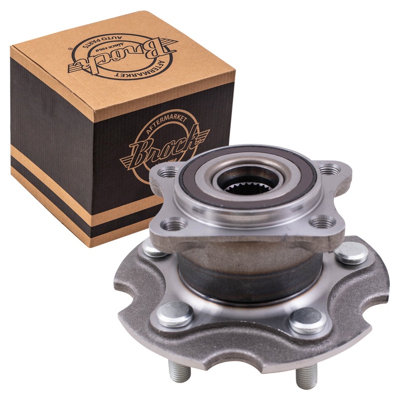 Brock Replacement Rear Hub & Wheel Bearing Assembly Compatible with 2006-2018 RAV4 2016-2018 RAV4 Hybrid with All-Wheel Drive