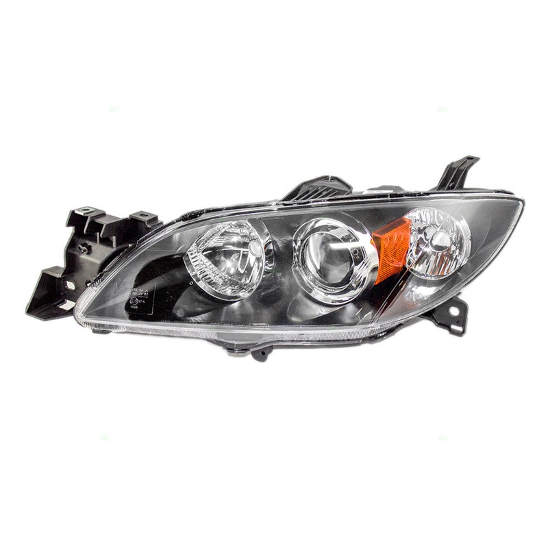 04-09 Mazda 3 Mazda3 Sedan Drivers Halogen Type Headlight Assembly BN8P510L0D