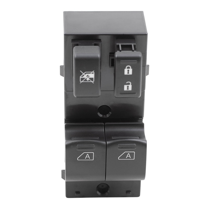 Brock Replacement Power Window Master Switch Front Driver Side Compatible with 04-15 Titan Extended Cab
