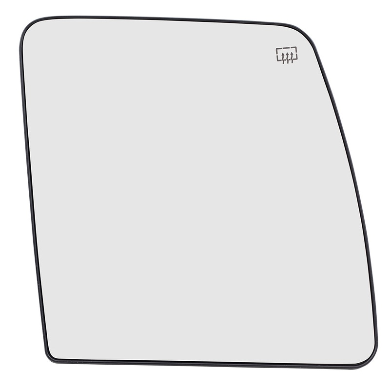 Mirror Glass & Base for 12-18 NV1500 NV2500 NV3500 HD Passenger Upper Heated