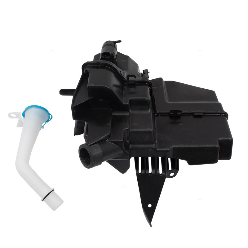 Windshield Washer Reservoir Tank Assembly With Inlet Tube-Cap-Washer Pump-Low Fluid Sensor for 2013-2018 Nissan Altima Sedan Without Navigation System 2016-2023 Nissan Maxima