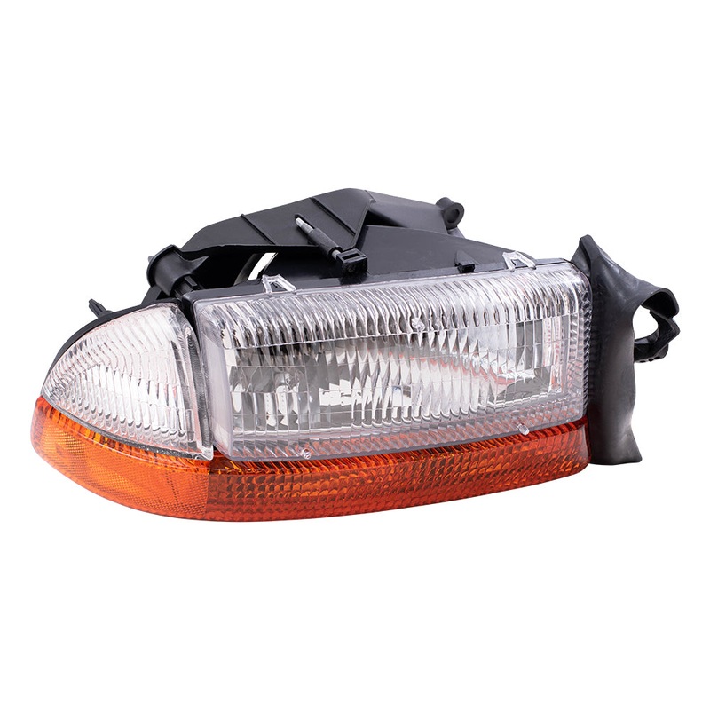 Brock Headlight Assembly for Dodge Dakota Durango Passenger Side w/ Park Signal Lamp
