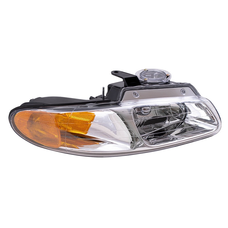 Brock Headlight for 96-00 Caravan Voyager Town & Country w/out Quad Lamps Passengers