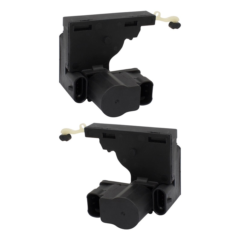 Brock Replacement Driver and Passenger Set Door Lock Actuators with 2 Prong Connector Compatible with 2000-2006 Tahoe Suburban Yukon & Yukon XL