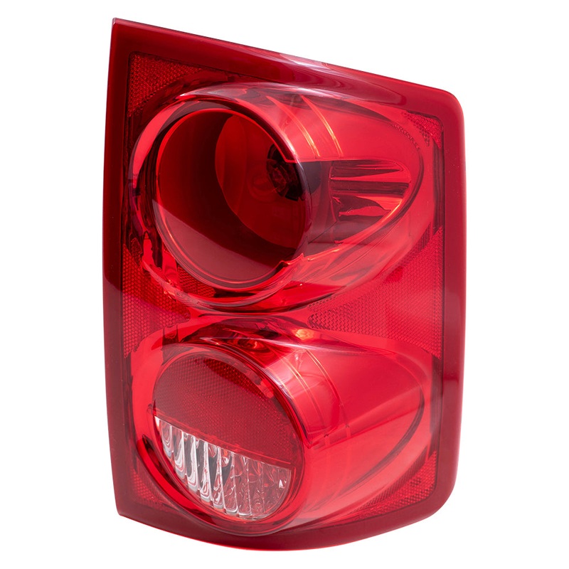 Brock Replacement Passenger Tail Light Compatible with 2005-2011 Dakota Pickup Truck 55077604AC