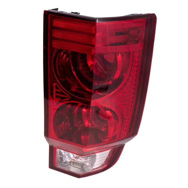 Brock Replacement Passenger Tail Light Compatible with 2006-2010 Commander 55396458AH