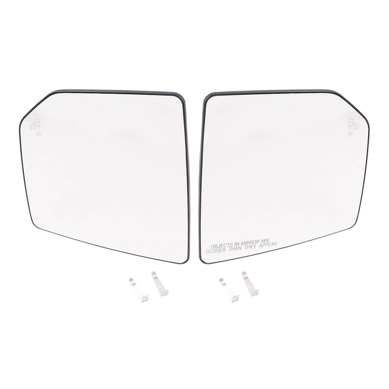 Brock Aftermarket Replacement Driver Left Passenger Right Mirror Glass & Base Set with Heat-Blind Spot Detection without Memory-Auto Dim Compatible with 2015-2020 Ford F-150