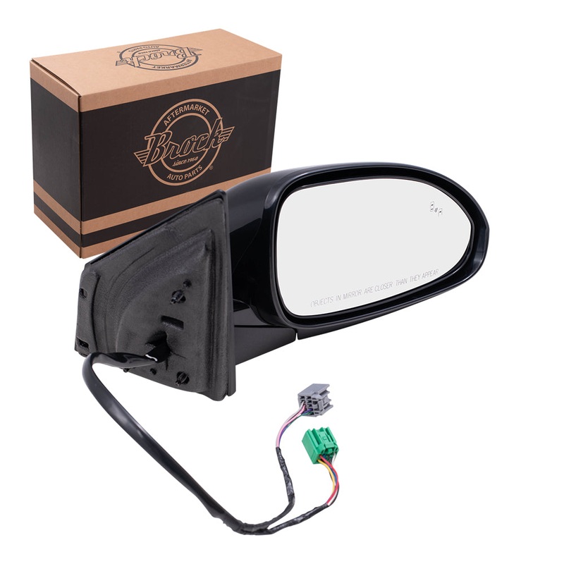 Brock Replacement Passenger’s Power Mirror Manual Folding Heated w/ Signal BSD Memory Compatible with 13-17 Enclave 22823954