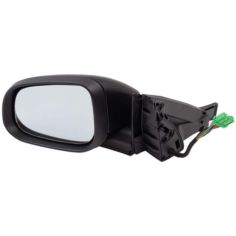 Brock Replacement Driver Power Folding Mirror Heated with Signal Memory Puddle Lamp Temperature Sensor Compatible with 2007 2008 2009 2010 2011 S80