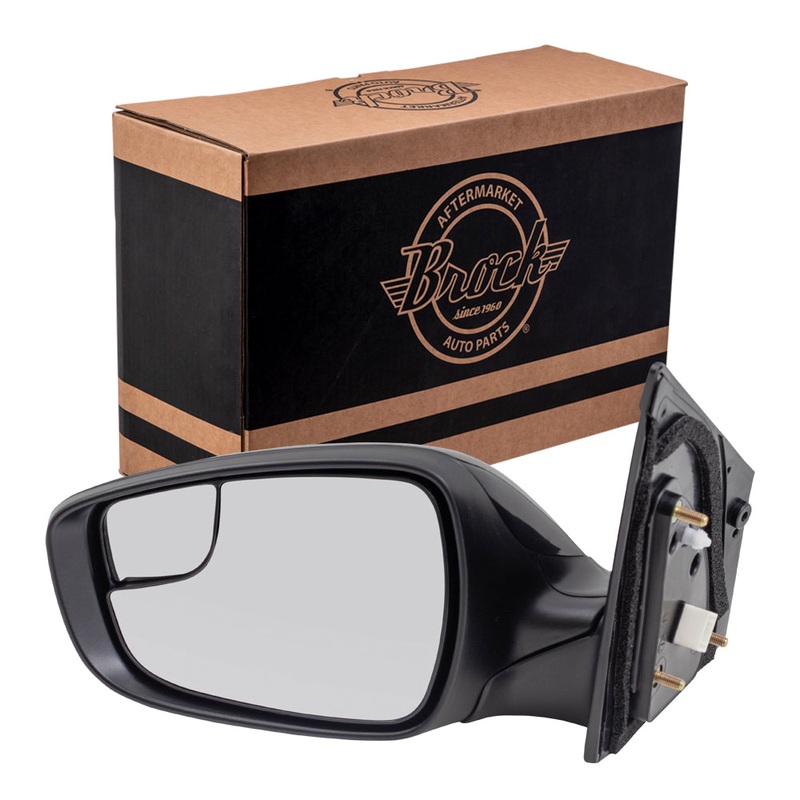 Brock Replacement Power Side View Mirror Compatible with 13-17 Elantra GT Drivers Heated 87610-A5380 87610A5380