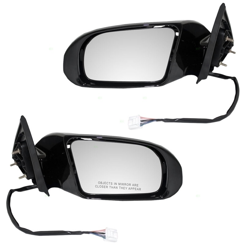 Driver and Passenger Power Side View Mirrors Heated Signal Smooth Compatible with 09-14 Maxima 96302-9N83A 96301-9N83A