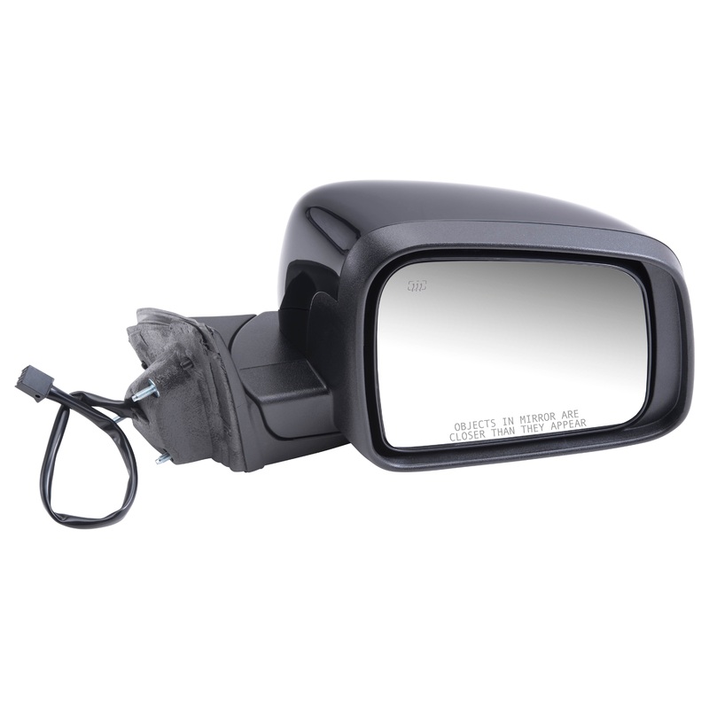 Replacement Passenger Power Side View Mirror Heated Manual Folding Compatible with 2011-2018 Grand Cherokee 5SG18AXRAF