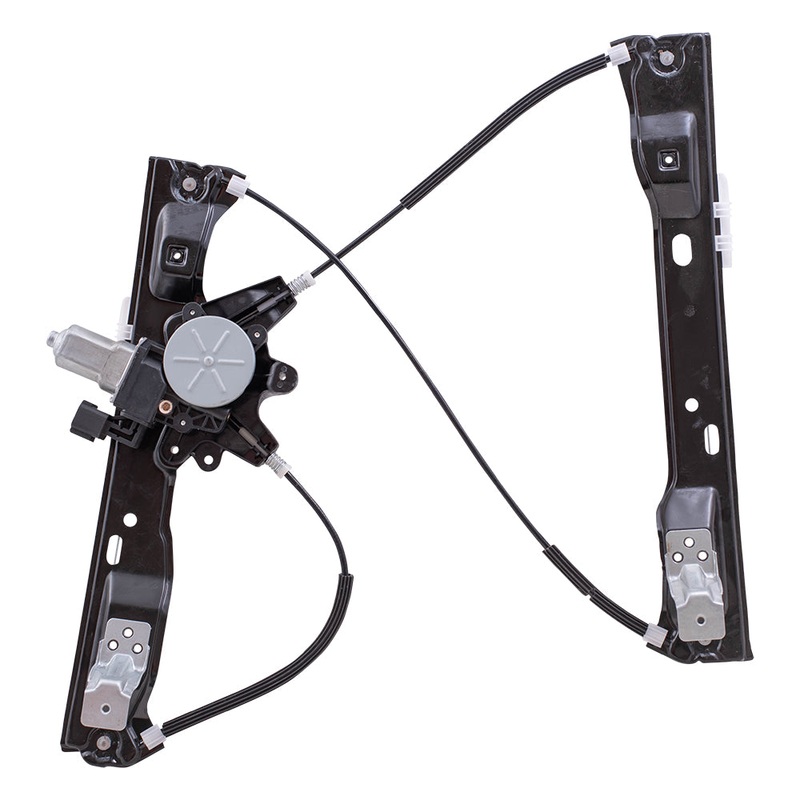 Brock Replacement Front Passenger Side Power Window Regulator with Motor-6 Pin Connector Compatible with 2012-2018 Focus 2012-2018 Focus Electric 2016-2018 Focus RS 2015-2018 Focus ST