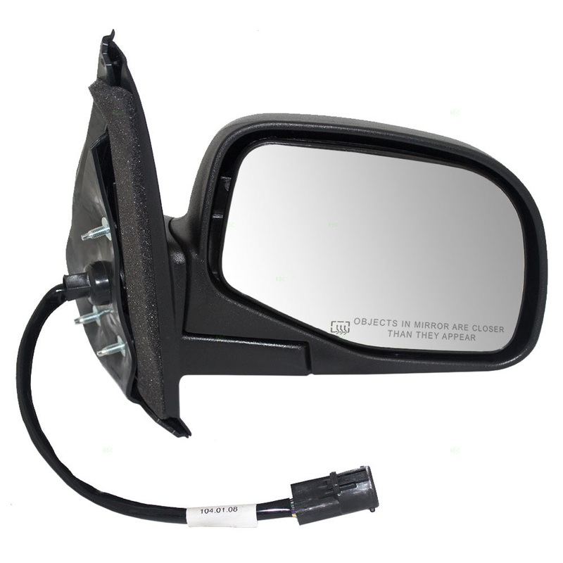 Power Door Mirror fits 98-01 Mountaineer Explorer Passenger Heated Puddle Lamp