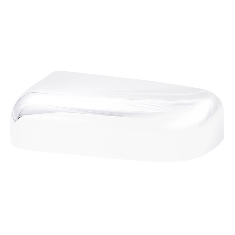 Replacement Drivers Tow Mirror Cover Chrome Compatible with 07-14 F150 8L3Z 17D743 AA