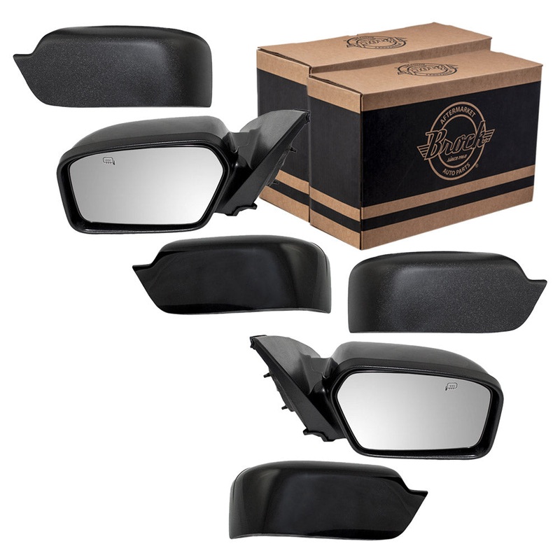 Driver and Passenger Power Side View Mirrors Heated Replacement for 2006-2010 Fusion Milan 6E5Z 17683 C 6E5Z 17682 C