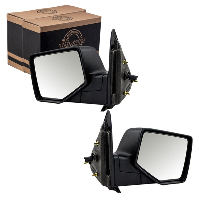 Driver and Passenger Power Side View Mirrors Replacement for 2006-2011 Ford Ranger Pickup Truck 8L5Z17683AA 8L5Z17682AA