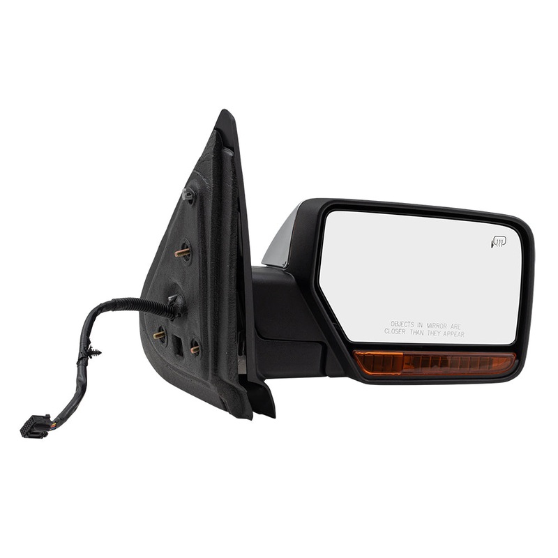 Power Folding Mirror Chrome Replacement for 2009-2010 Expedition Navigator Passengers Side Heated Signal Memory Puddle Lamp 9L7Z17682AA