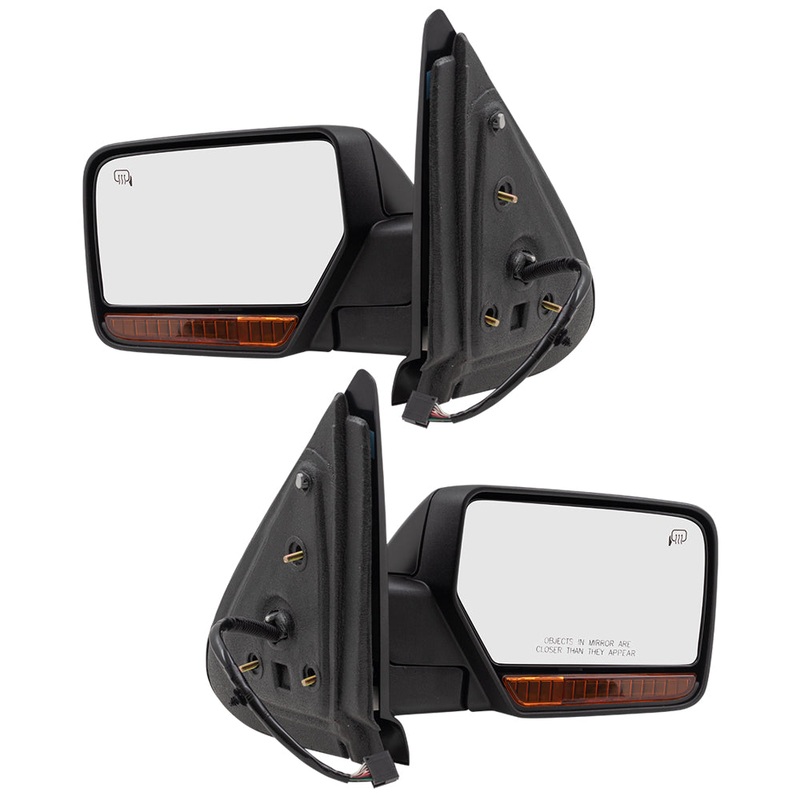 Power Folding Mirrors Set fits 2011 Expedition Navigator Heated Signal Memory