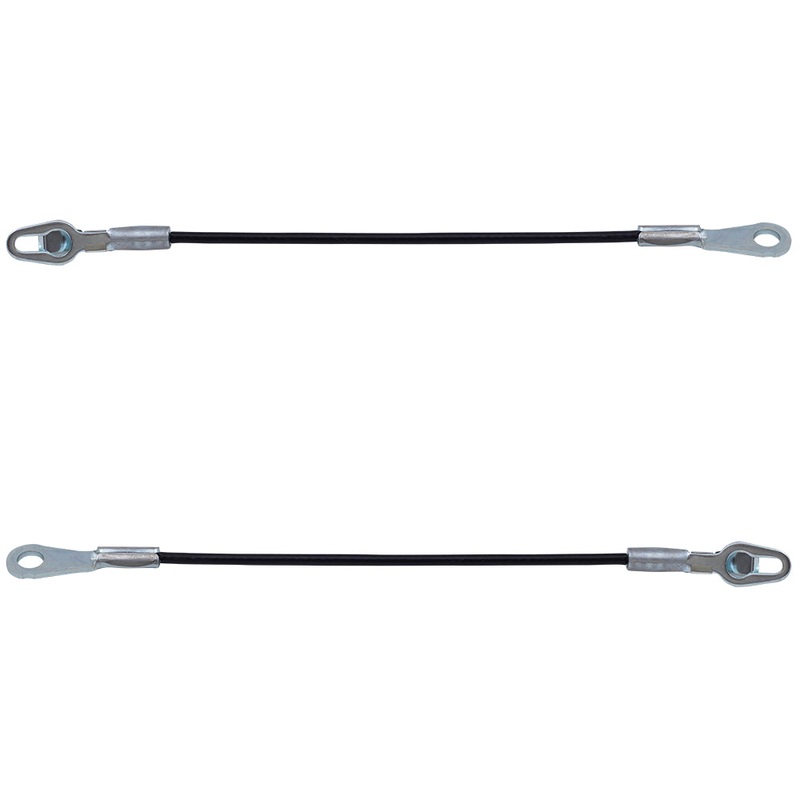 Brock Replacement Driver and Passenger Rear Tailgate Cables Compatible with 07-09 Pickup Truck 15283049 15283050
