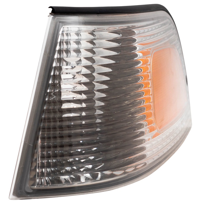 Brock Replacement Drivers Park Signal Side Marker Light Lamp Lens Compatible with 1998-2011 Crown Victoria XW7Z15A201BA 6W7Z15A201BA