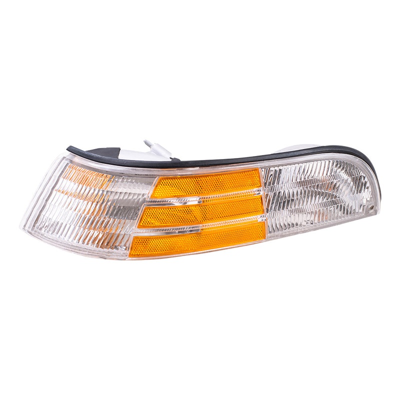 Brock Replacement Drivers Park Signal Side Marker Light with Cornering Lamp Compatible with 1992-1997 Crown Victoria F2AZ13201B