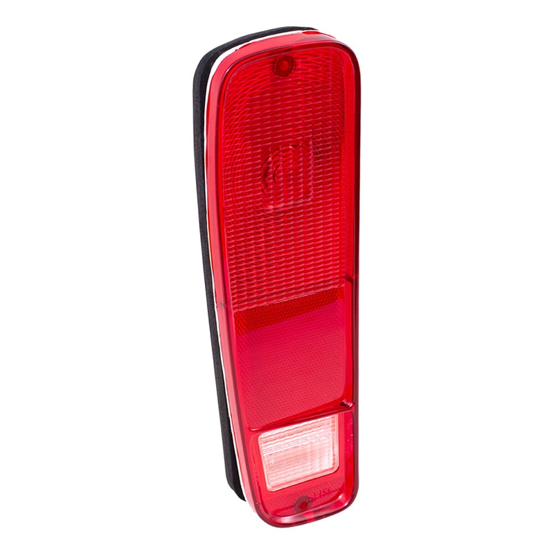 Brock Replacement Drivers Taillight Tail Lamp Compatible with 1973-1979 F100 F150 F250 Styleside Pickup Truck D4TZ13405A