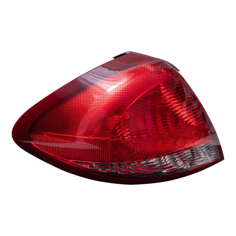Brock Replacement Drivers Taillight Tail Lamp Lens Compatible with 2004-2007 Taurus Sedan 5F1Z 13405 A