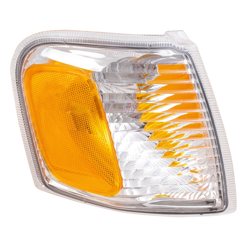 Brock Replacement Passengers Park Signal Corner Marker Light Lamp Compatible with 01-05 Explorer Sport & Sport Trac Pickup Truck