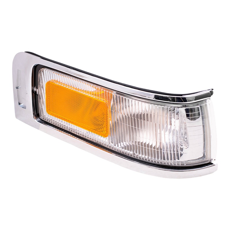 Brock Replacement Passengers Park Signal Side Marker Light Lamp Compatible with 1995-1997 Town Car F5VY15A201A