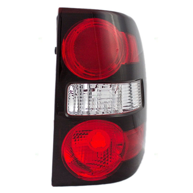 Brock Replacement Passengers Taillight Tail Lamp Compatible with 2006-2010 Explorer 6L2Z13404CA