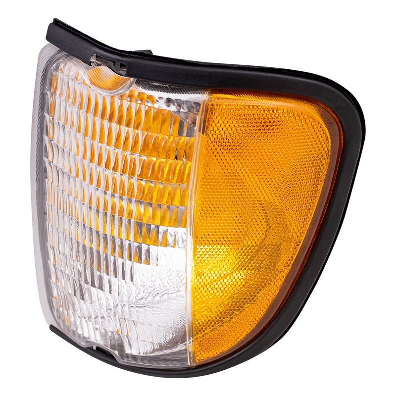 Park Signal Light fits 92-07 Ford E-Series Van Driver Side Marker Amber/Clear